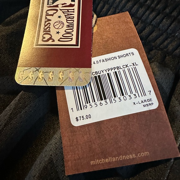 Mitchell & Ness NBA Chicago Bulls jersey knit shorts. - Picture 5 of 6